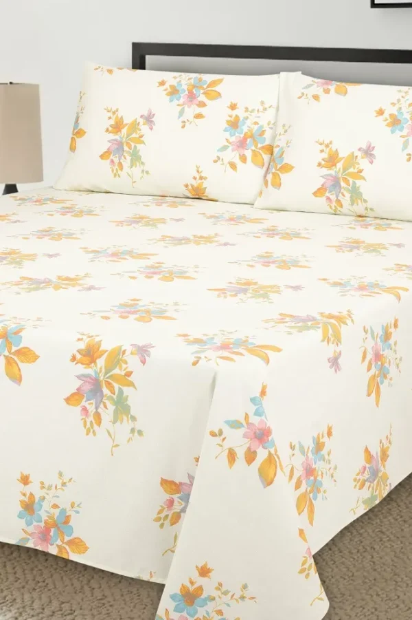 ROSEMARIE OFF-WHITE  BED SHEET | H-BD-24-902B