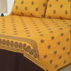 PAISLEY MUSTARD  BED SHEET | H-BD-24-901B