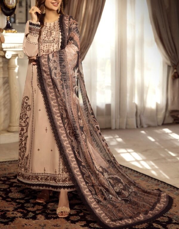 ZEHANASEEB 3PC EMBROIDERED | TK-24-2900