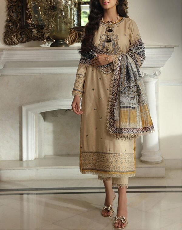 MARIGOLD 3PC EMBROIDERED | TK-24-3100